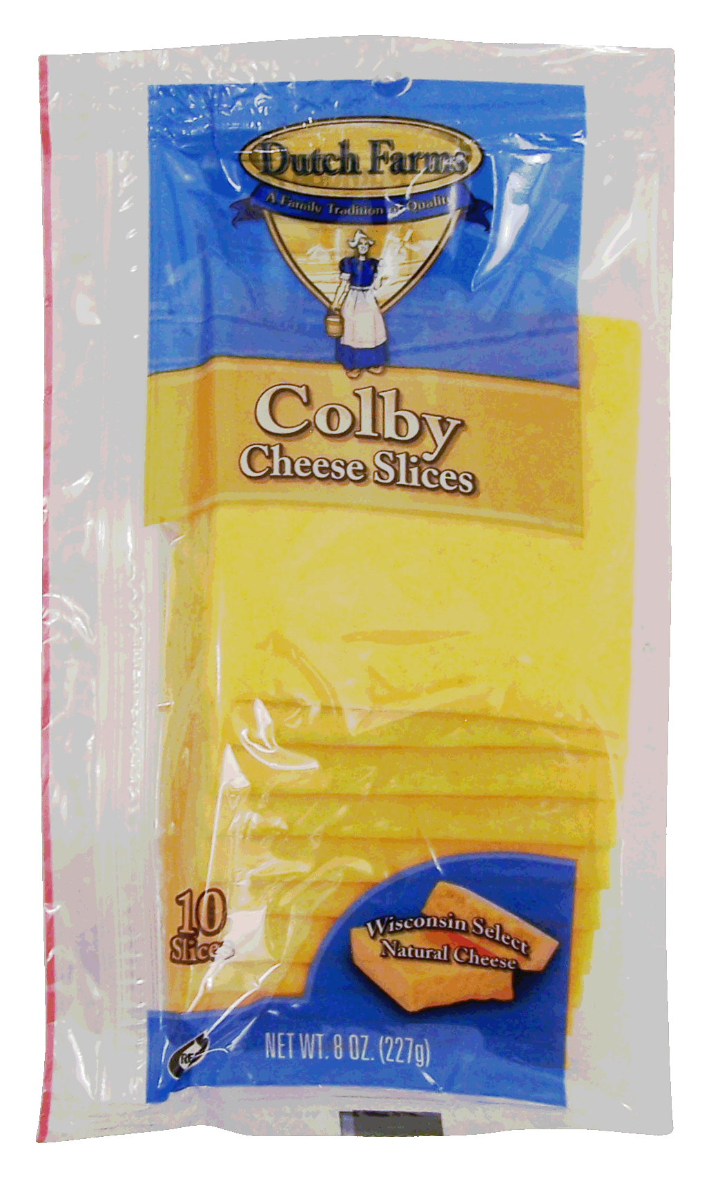 Dutch Farms  colby cheese slices, 10-count Full-Size Picture